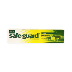 safeguard - horse dewormer paste - david didier