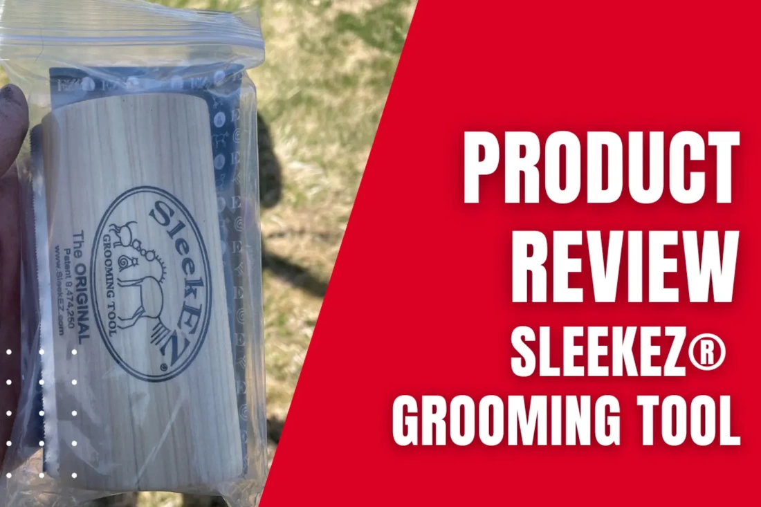 sleekez shedding blade - horse grooming tool review - david didier